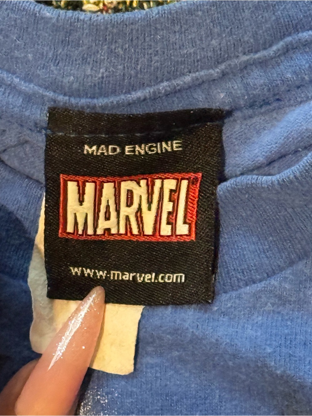 Marvel Spider-Man Boys' Light Blue Graphic Tee Size Small - Picture 5 of 6